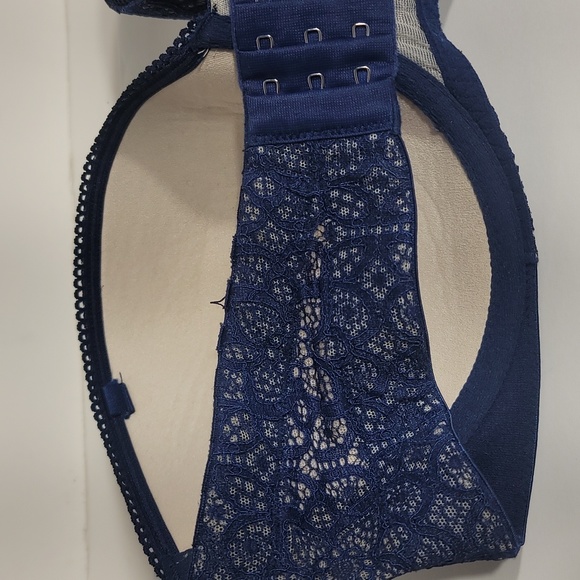 Victoria's Secret Dream Angels Multiway Multioptions Push up Bra Blue Lace 34DD - Picture 8 of 8